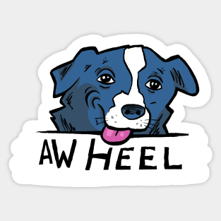 Aw Heel Sticker